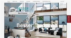 Desktop Screenshot of besser-treppen.de